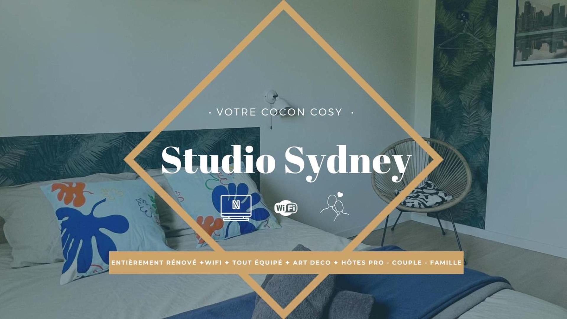 Studios Cozy Proche Gare Tgv Châtellerault Eksteriør bilde