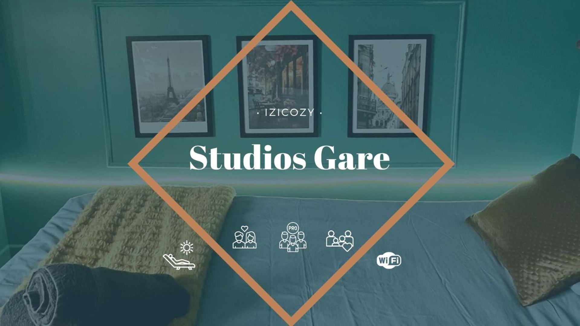 Studios Cozy Proche Gare Tgv Châtellerault Eksteriør bilde